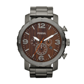 Watch strap Fossil JR1355 Stainless steel Steel 22mm